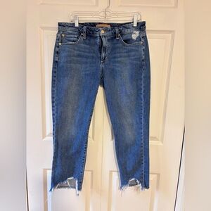 Joe's Jeans Women's The Smith Mid Rise Straight Crop Skyler Jeans Sz 30